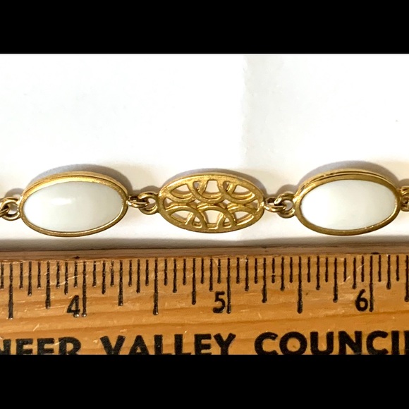 Vintage Necklace White Gold Spring Summer - Picture 3 of 7